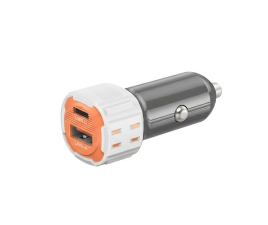 Cargador de coche 2 en 1 USB-C carga Rápida C15C