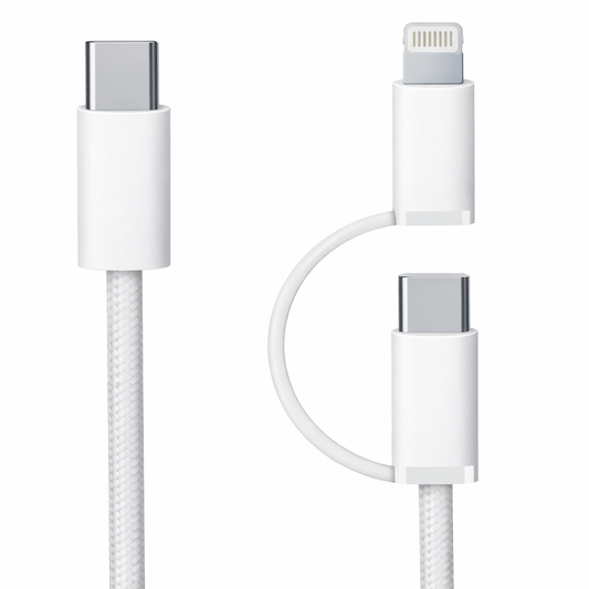 Cable tipo C con adaptador Lightning AX-40